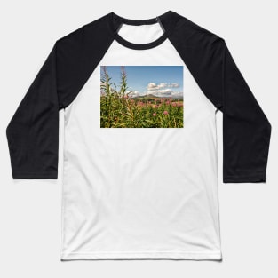 Eildon Hills - Scotland Baseball T-Shirt